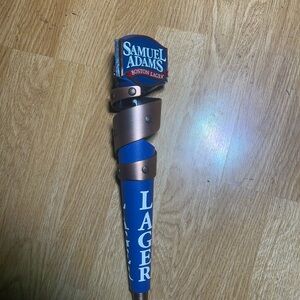 Samuel Adams Boston Lager Tap Handle - Blue and Brown